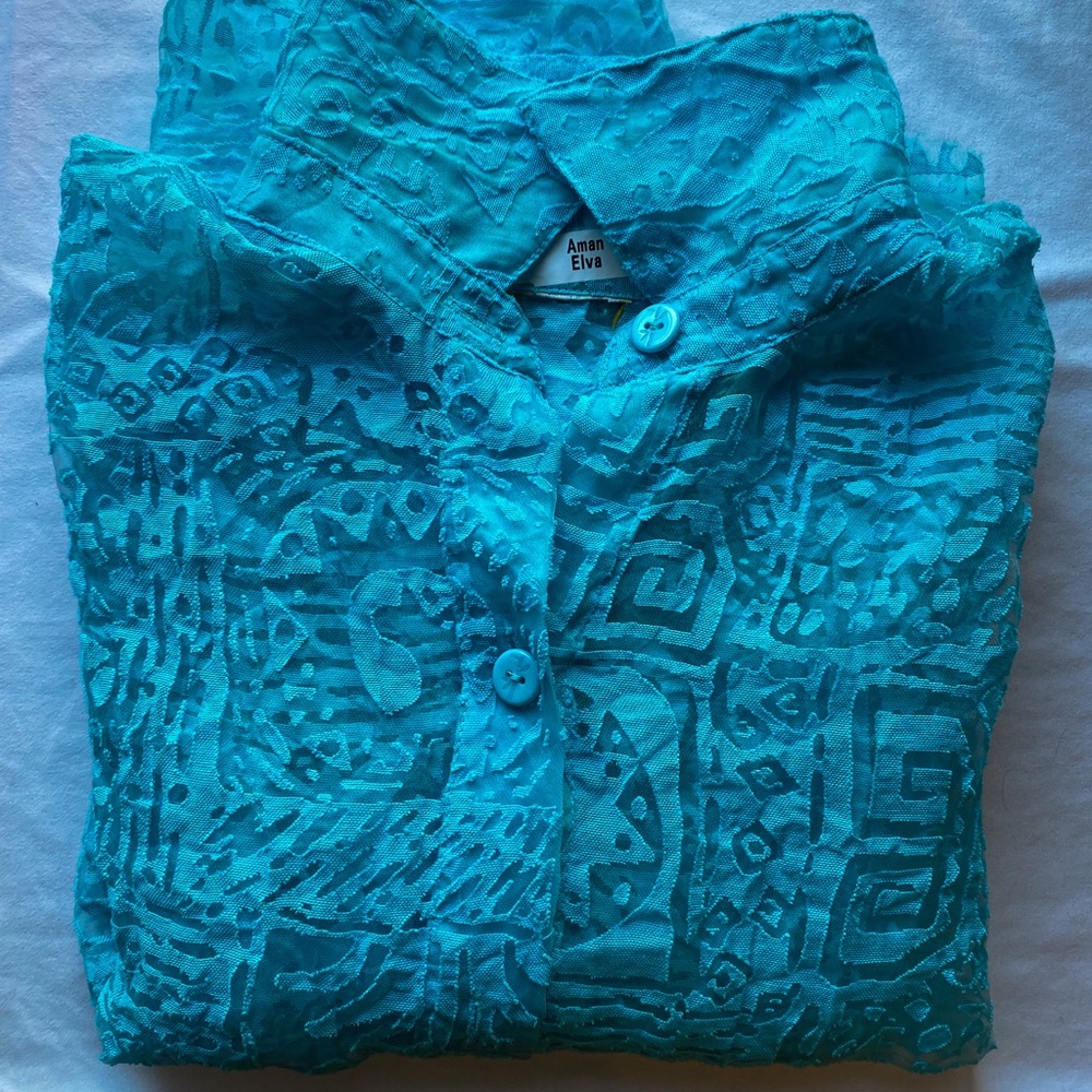 Handmade Patterned Button-Down - Picture 4 of 4